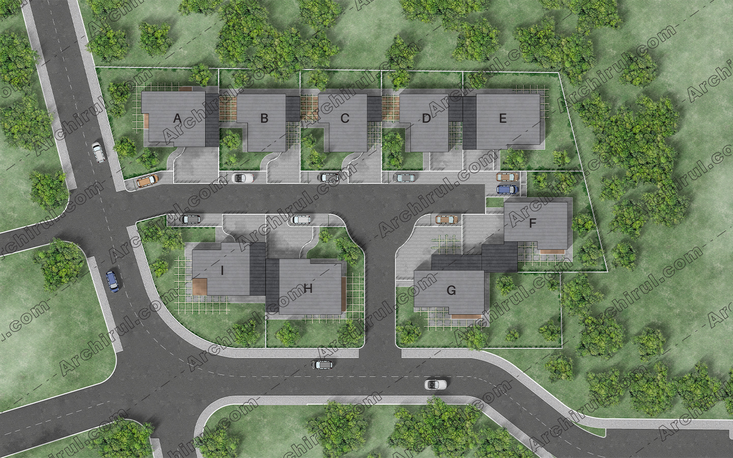 Residential Subdivision Site Plan Design for USA Developers